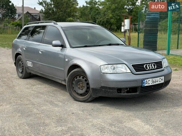 Сірий Ауді А6, об'ємом двигуна 2.5 л та пробігом 400 тис. км за 2350 $, фото 1 на Automoto.ua