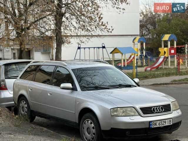 Серый Ауди А6, объемом двигателя 2.4 л и пробегом 347 тыс. км за 1400 $, фото 1 на Automoto.ua