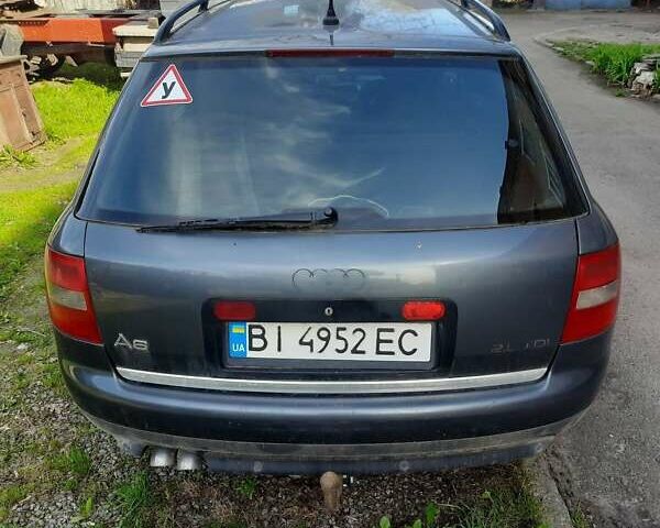 Сірий Ауді А6, об'ємом двигуна 2.5 л та пробігом 350 тис. км за 4200 $, фото 2 на Automoto.ua