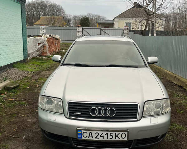 Серый Ауди А6, объемом двигателя 2.5 л и пробегом 266 тыс. км за 6000 $, фото 1 на Automoto.ua