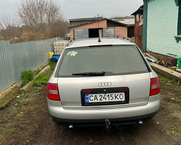 Серый Ауди А6, объемом двигателя 2.5 л и пробегом 266 тыс. км за 6000 $, фото 2 на Automoto.ua