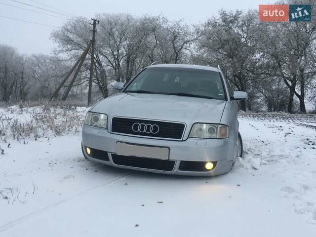 Серый Ауди А6, объемом двигателя 2.5 л и пробегом 255 тыс. км за 4200 $, фото 1 на Automoto.ua