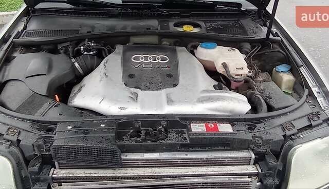 Серый Ауди А6, объемом двигателя 2.5 л и пробегом 359 тыс. км за 4300 $, фото 10 на Automoto.ua