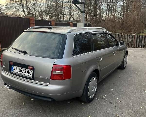 Серый Ауди А6, объемом двигателя 2.5 л и пробегом 317 тыс. км за 4550 $, фото 1 на Automoto.ua