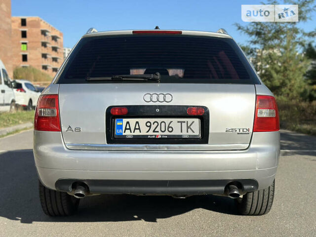 Серый Ауди А6, объемом двигателя 2.5 л и пробегом 283 тыс. км за 5500 $, фото 3 на Automoto.ua