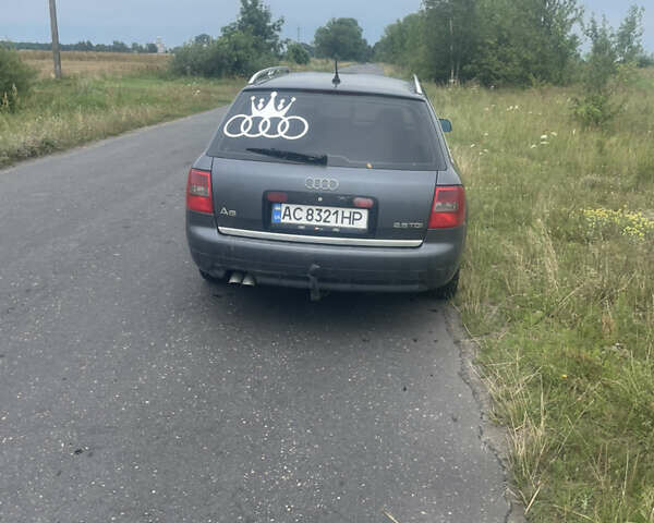 Сірий Ауді А6, об'ємом двигуна 2.5 л та пробігом 285 тис. км за 4300 $, фото 3 на Automoto.ua