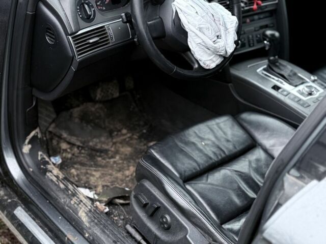 Серый Ауди А6, объемом двигателя 3 л и пробегом 278 тыс. км за 3600 $, фото 12 на Automoto.ua