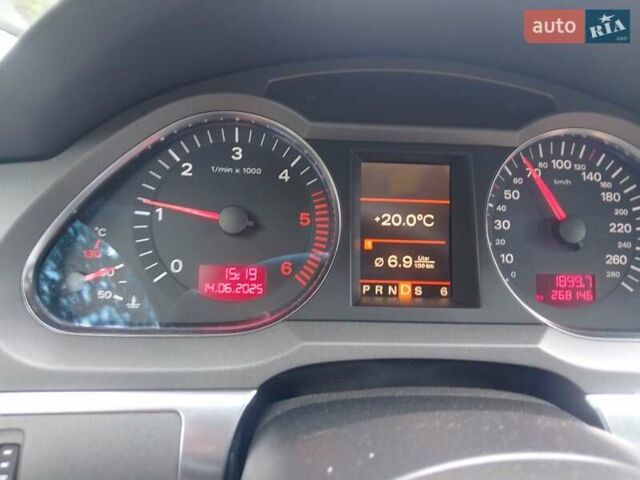 Сірий Ауді А6, об'ємом двигуна 2.97 л та пробігом 268 тис. км за 9300 $, фото 24 на Automoto.ua