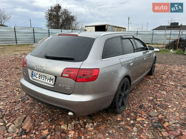 Серый Ауди А6, объемом двигателя 3 л и пробегом 322 тыс. км за 8000 $, фото 5 на Automoto.ua
