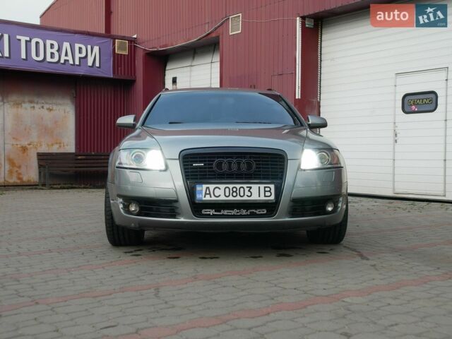 Серый Ауди А6, объемом двигателя 3 л и пробегом 302 тыс. км за 8000 $, фото 2 на Automoto.ua