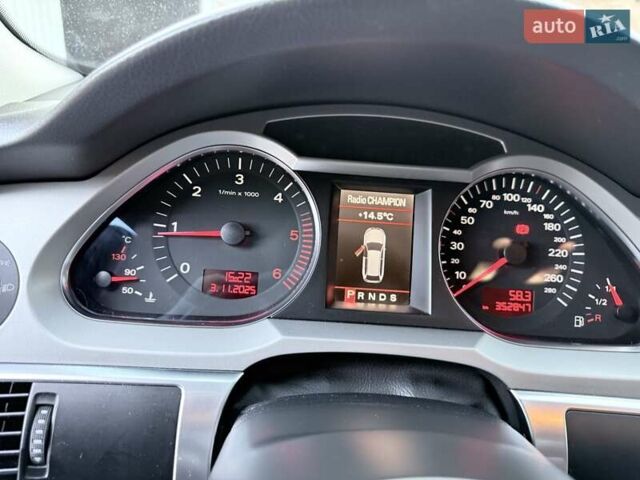 Серый Ауди А6, объемом двигателя 3 л и пробегом 350 тыс. км за 9200 $, фото 16 на Automoto.ua
