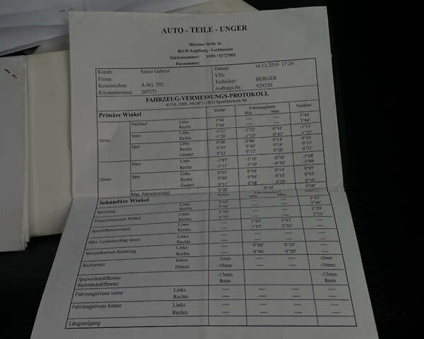 Серый Ауди А6, объемом двигателя 2.7 л и пробегом 308 тыс. км за 9100 $, фото 132 на Automoto.ua