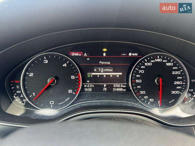 Сірий Ауді А6, об'ємом двигуна 3 л та пробігом 314 тис. км за 15700 $, фото 23 на Automoto.ua