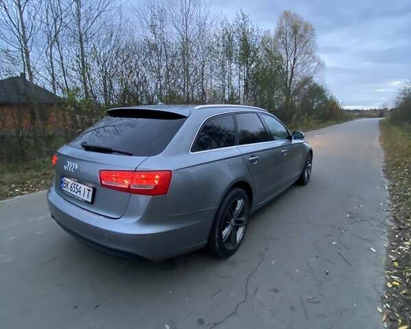 Ауді А6 2012 у Владимирце на Automoto.ua Сірий Ауді А6, об'ємом двигуна 2 л та пробігом 230 тис. км за 14200 $, фото 9 на Automoto.ua