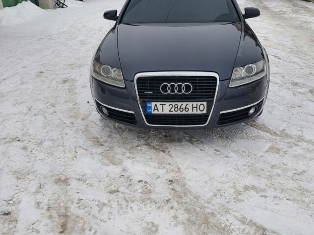 Синий Ауди А6, объемом двигателя 3 л и пробегом 386 тыс. км за 8000 $, фото 1 на Automoto.ua