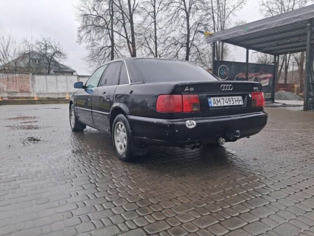 Синий Ауди А6, объемом двигателя 2.8 л и пробегом 400 тыс. км за 3100 $, фото 6 на Automoto.ua