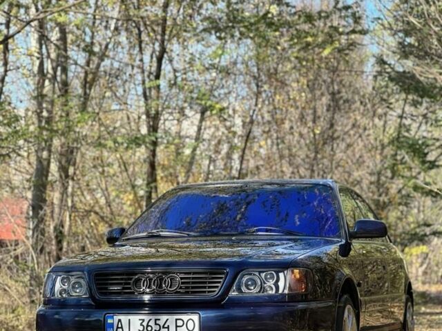 Синий Ауди А6, объемом двигателя 2.8 л и пробегом 288 тыс. км за 5000 $, фото 1 на Automoto.ua