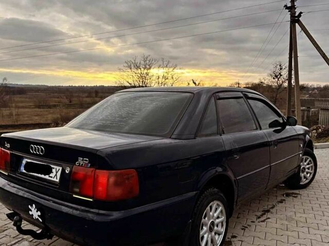 Синий Ауди А6, объемом двигателя 2 л и пробегом 380 тыс. км за 2650 $, фото 2 на Automoto.ua