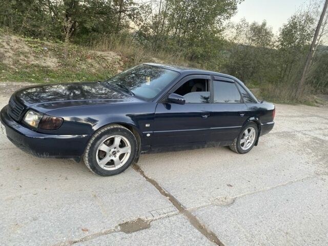 Синий Ауди А6, объемом двигателя 2.5 л и пробегом 456 тыс. км за 2200 $, фото 2 на Automoto.ua