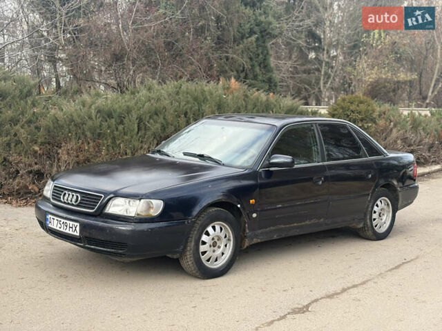 Синий Ауди А6, объемом двигателя 2 л и пробегом 373 тыс. км за 2000 $, фото 1 на Automoto.ua