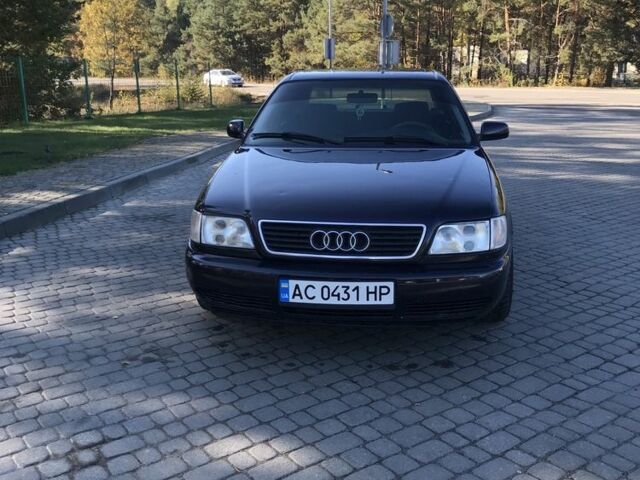 Синий Ауди А6, объемом двигателя 2.6 л и пробегом 440 тыс. км за 3200 $, фото 2 на Automoto.ua