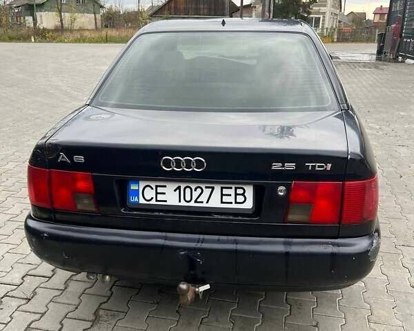 Синий Ауди А6, объемом двигателя 2.5 л и пробегом 550 тыс. км за 2600 $, фото 7 на Automoto.ua