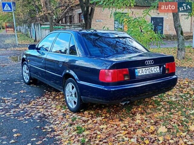 Синий Ауди А6, объемом двигателя 2.6 л и пробегом 414 тыс. км за 3300 $, фото 3 на Automoto.ua