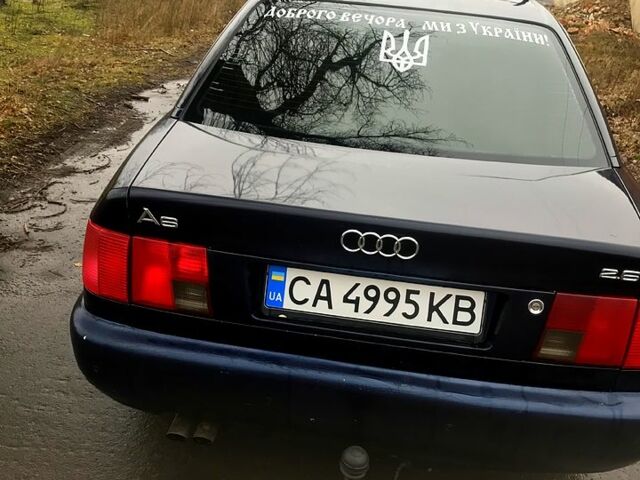Синий Ауди А6, объемом двигателя 2.6 л и пробегом 400 тыс. км за 2400 $, фото 9 на Automoto.ua
