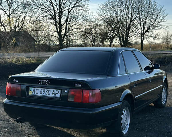 Синий Ауди А6, объемом двигателя 2.6 л и пробегом 290 тыс. км за 3700 $, фото 4 на Automoto.ua