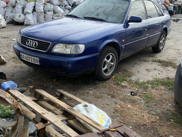 Синій Ауді А6, об'ємом двигуна 2 л та пробігом 300 тис. км за 3000 $, фото 1 на Automoto.ua