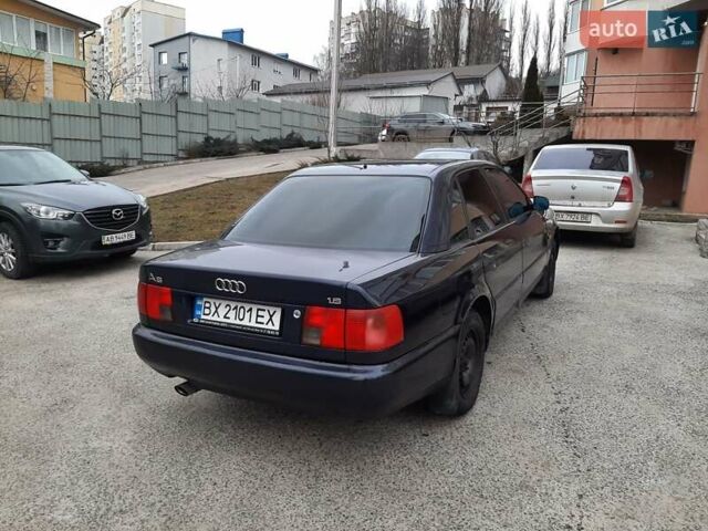 Синий Ауди А6, объемом двигателя 1.8 л и пробегом 375 тыс. км за 4500 $, фото 14 на Automoto.ua