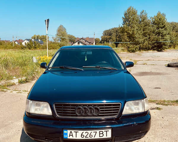 Синій Ауді А6, об'ємом двигуна 2.6 л та пробігом 100 тис. км за 2800 $, фото 1 на Automoto.ua