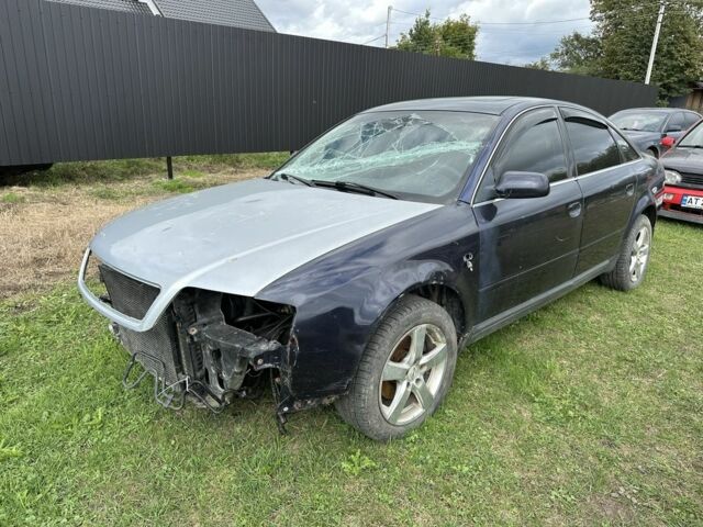 Синий Ауди А6, объемом двигателя 2.4 л и пробегом 273 тыс. км за 1650 $, фото 1 на Automoto.ua