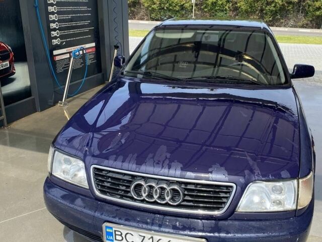 Синий Ауди А6, объемом двигателя 1.8 л и пробегом 410 тыс. км за 959 $, фото 2 на Automoto.ua