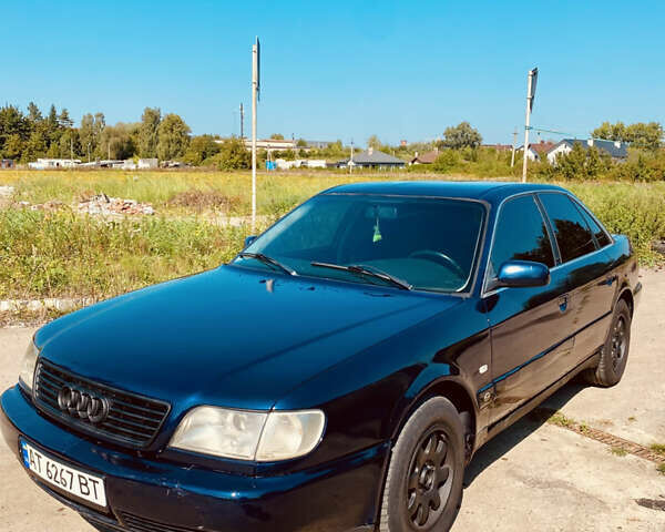 Синій Ауді А6, об'ємом двигуна 2.6 л та пробігом 100 тис. км за 2800 $, фото 2 на Automoto.ua