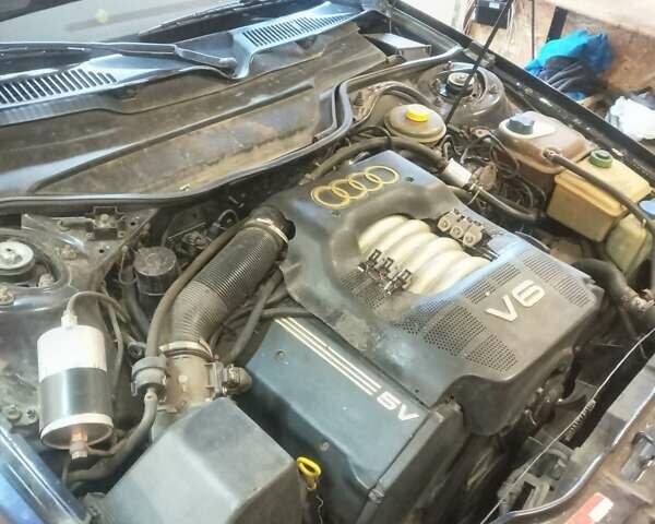 Синий Ауди А6, объемом двигателя 2.8 л и пробегом 350 тыс. км за 4000 $, фото 11 на Automoto.ua