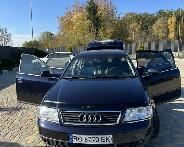 Синий Ауди А6, объемом двигателя 2.5 л и пробегом 250 тыс. км за 3800 $, фото 1 на Automoto.ua