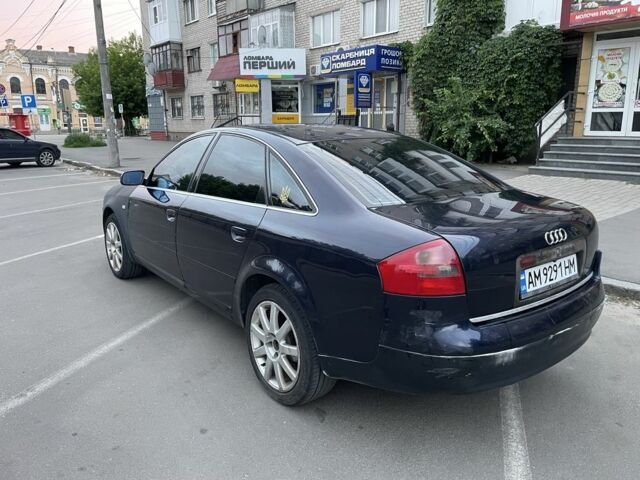 Синій Ауді А6, об'ємом двигуна 1.8 л та пробігом 388 тис. км за 3000 $, фото 2 на Automoto.ua
