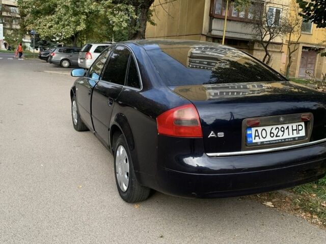 Синий Ауди А6, объемом двигателя 2.4 л и пробегом 400 тыс. км за 3000 $, фото 1 на Automoto.ua