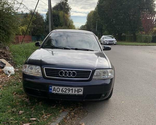 Синий Ауди А6, объемом двигателя 2.4 л и пробегом 400 тыс. км за 3000 $, фото 1 на Automoto.ua