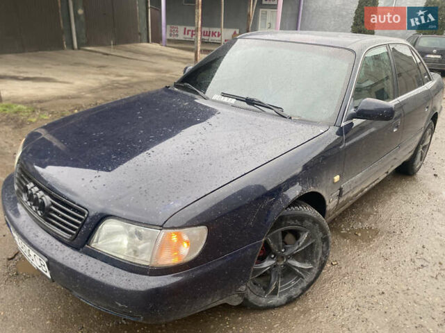 Синий Ауди А6, объемом двигателя 2.6 л и пробегом 450 тыс. км за 2100 $, фото 3 на Automoto.ua