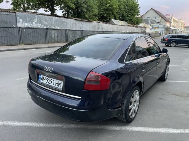 Синій Ауді А6, об'ємом двигуна 1.8 л та пробігом 388 тис. км за 3000 $, фото 4 на Automoto.ua