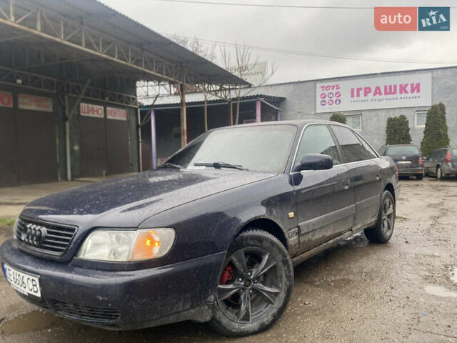 Синий Ауди А6, объемом двигателя 2.6 л и пробегом 450 тыс. км за 2100 $, фото 2 на Automoto.ua