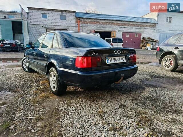 Синій Ауді А6, об'ємом двигуна 1.8 л та пробігом 380 тис. км за 2500 $, фото 2 на Automoto.ua