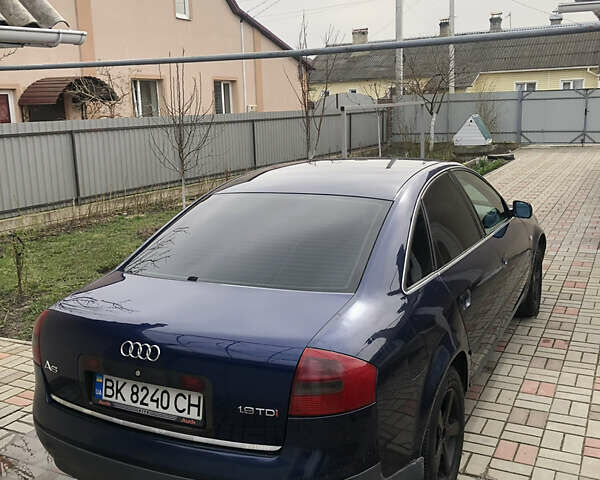 Синий Ауди А6, объемом двигателя 1.9 л и пробегом 319 тыс. км за 4500 $, фото 4 на Automoto.ua