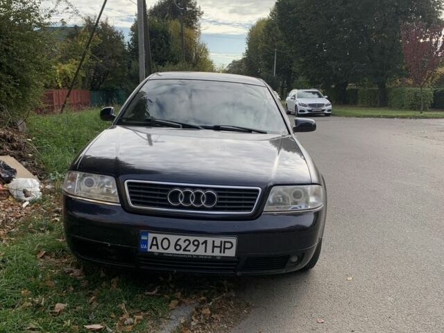 Синий Ауди А6, объемом двигателя 2.4 л и пробегом 400 тыс. км за 3000 $, фото 2 на Automoto.ua