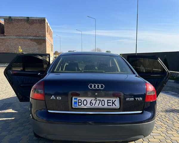 Синий Ауди А6, объемом двигателя 2.5 л и пробегом 250 тыс. км за 3800 $, фото 4 на Automoto.ua