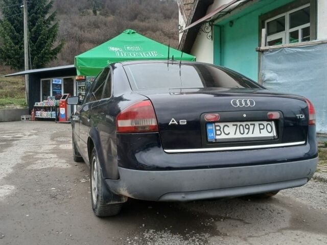 Синий Ауди А6, объемом двигателя 1.9 л и пробегом 400 тыс. км за 2200 $, фото 1 на Automoto.ua