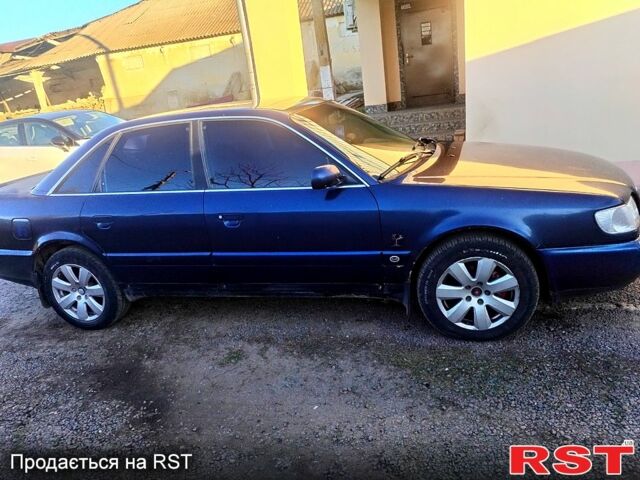 Синий Ауди А6, объемом двигателя 2.6 л и пробегом 190 тыс. км за 3000 $, фото 1 на Automoto.ua