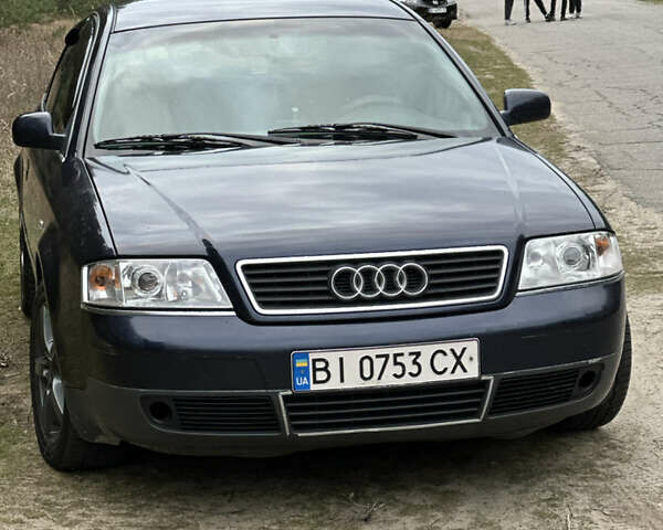 Синий Ауди А6, объемом двигателя 2.5 л и пробегом 412 тыс. км за 4500 $, фото 21 на Automoto.ua